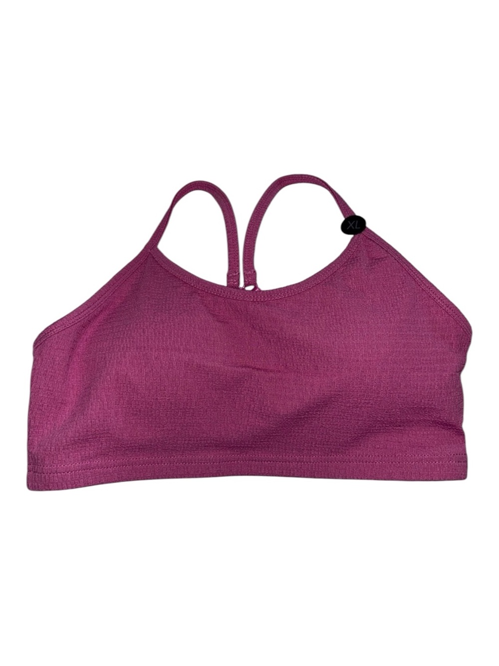 Cotton On Plum Sports Bra with Slim Straps